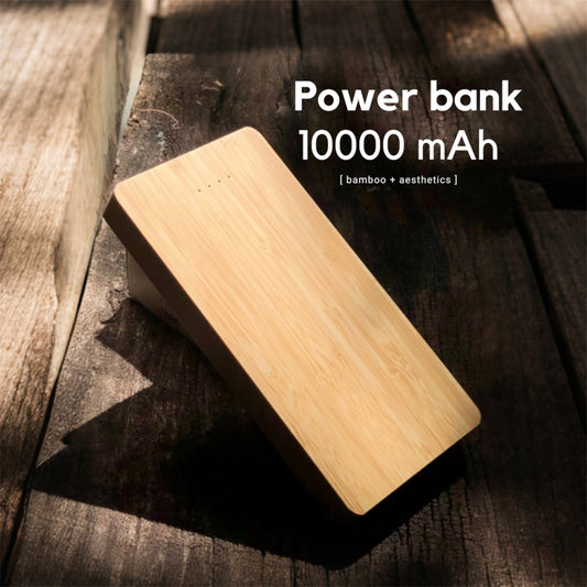 10000 mAh Bamboo Power bank