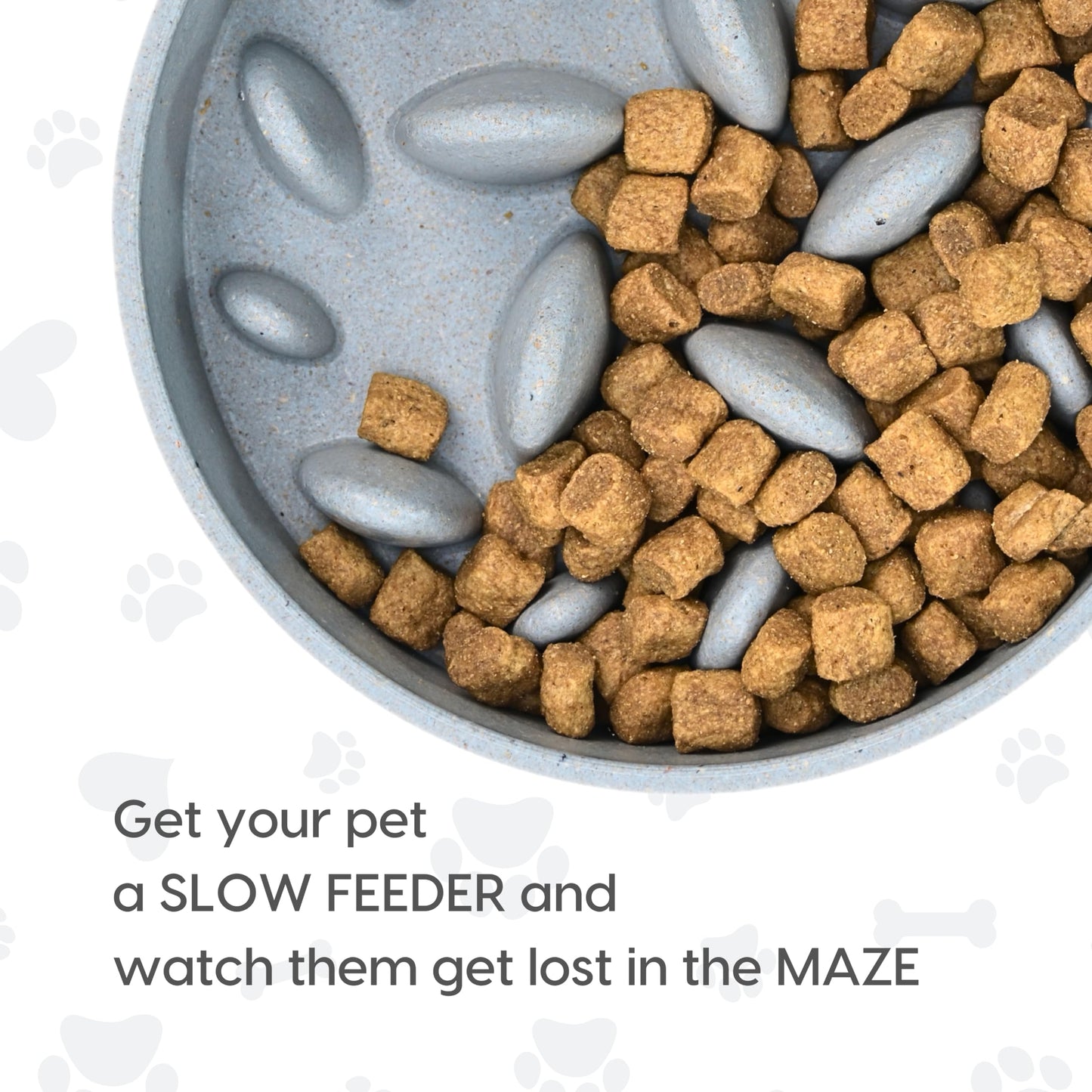 Maze Slow Feeding Pet Bowls - 14cm